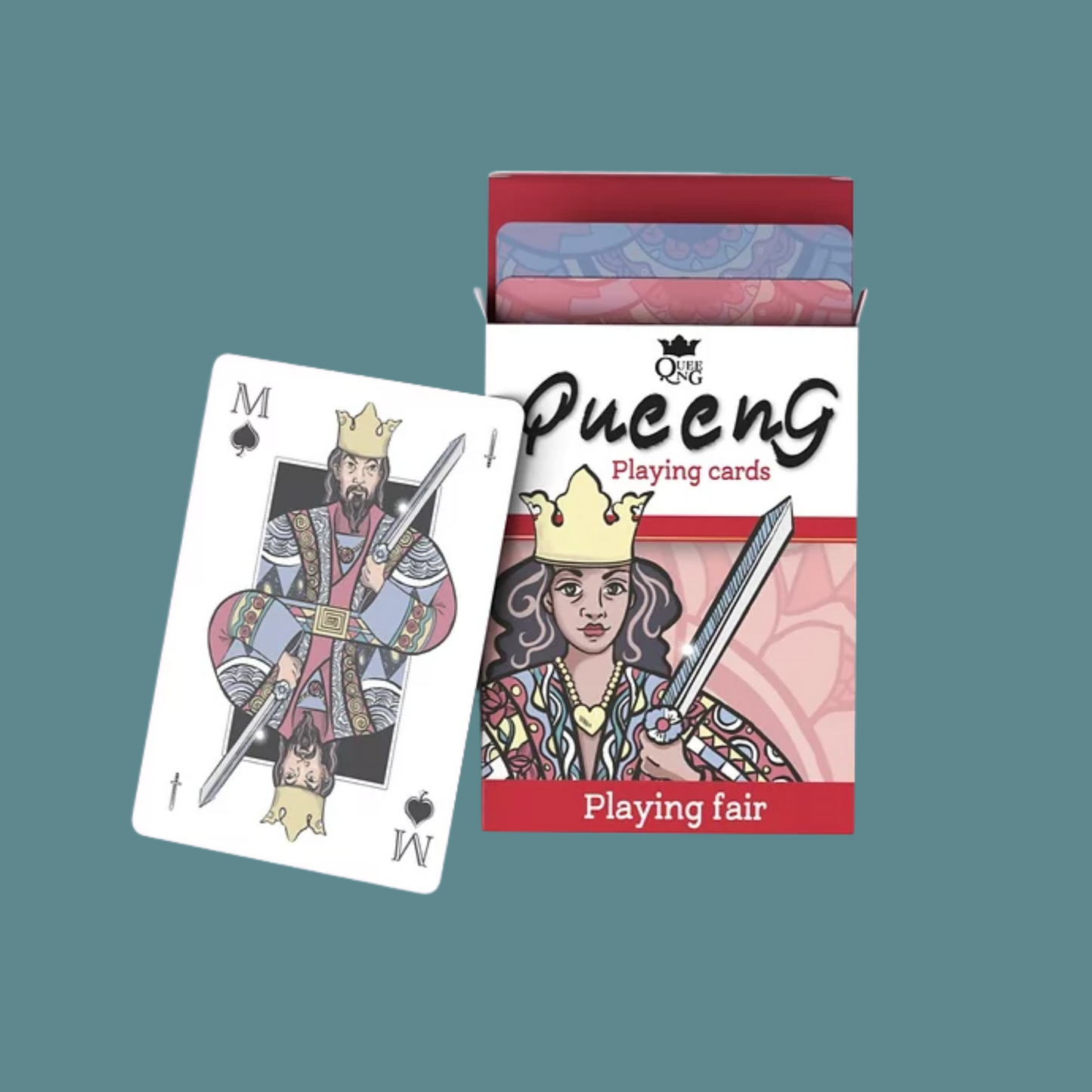 קלפי משחק לא ממוגדרים QueenG