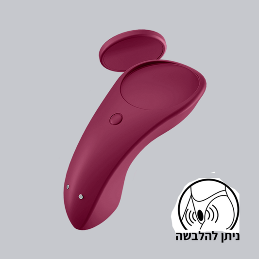 ויברטור רוטט חיצוני מתלבש עם אפליקציה - סטיספייר